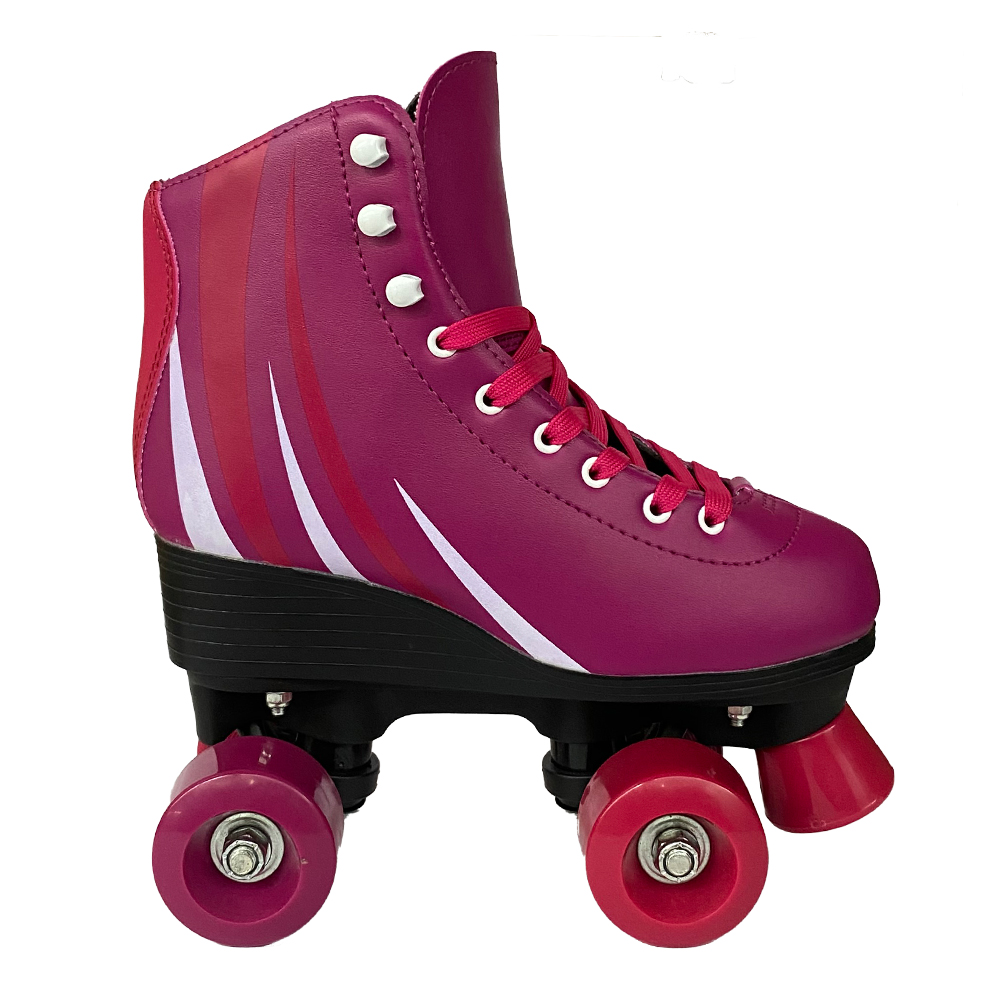 Patines Raxe Retro Roll Rosa/Rayas