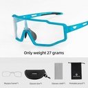 Lentes Rockbros Photochromic Azul SP225BL