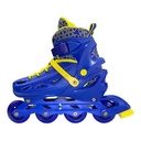 Patines Ajustables Iron Roller Speed Azul