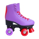 Patines Raxe Retro Roll Morado/Rojo