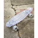 Patineta Fish White Glass