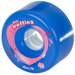 Ruedas Chaya Big Softies Blue 65mm (4-Pack)