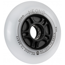 Ruedas Powerslide Neons Blue 90mm/85A (4 Pack)