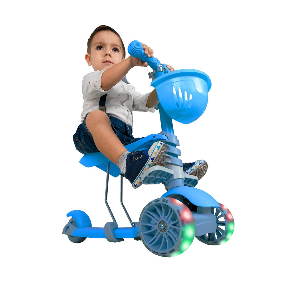 Scooter Kinene 3 en 1 Blue