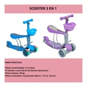 Scooter Kinene 3 en 1 Blue