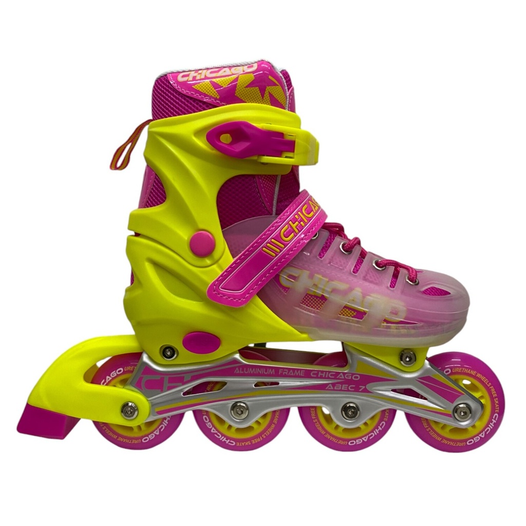 Patines ajustables 3 en 1 Chicago Pinky