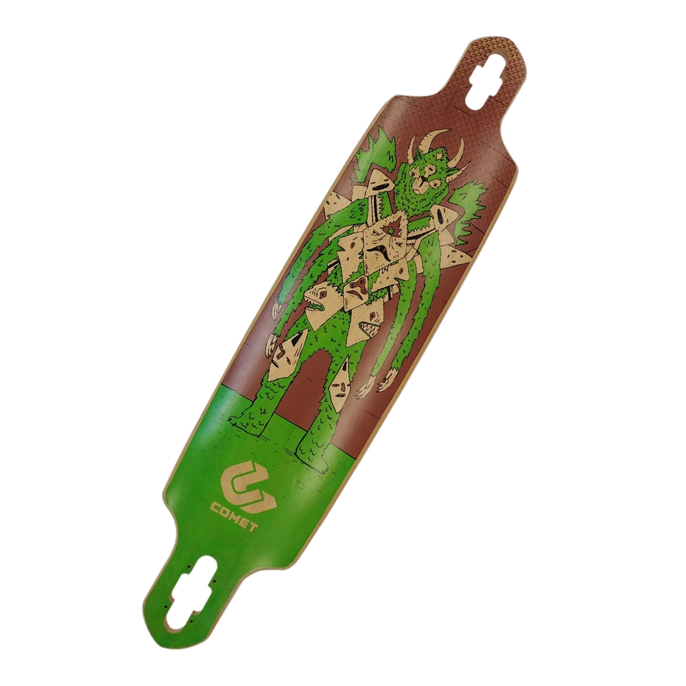 Tabla Para Patineta Comet Deck Pegan