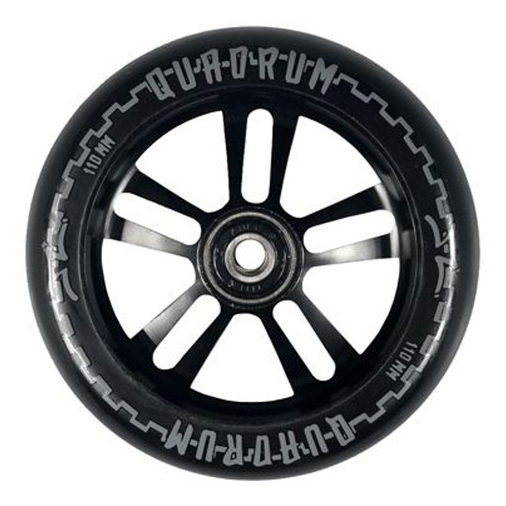 Rueda Para Scooter AO Quadrum Black 110mm