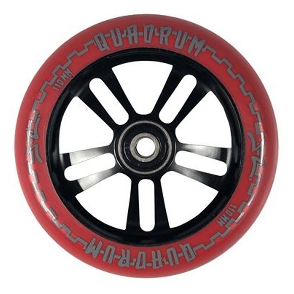 Rueda Para Scooter AO Quadrum Red/Black 110mm