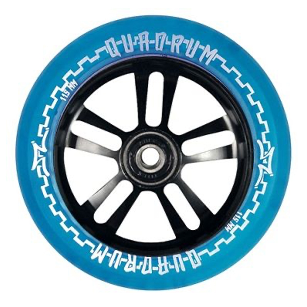 Rueda Para Scooter AO Quadrum Turquoise/Black 110mm