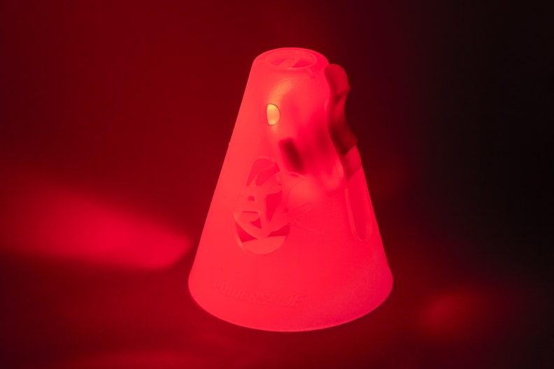 Conos Con Luz Led Powerslide Red (10-Pack)