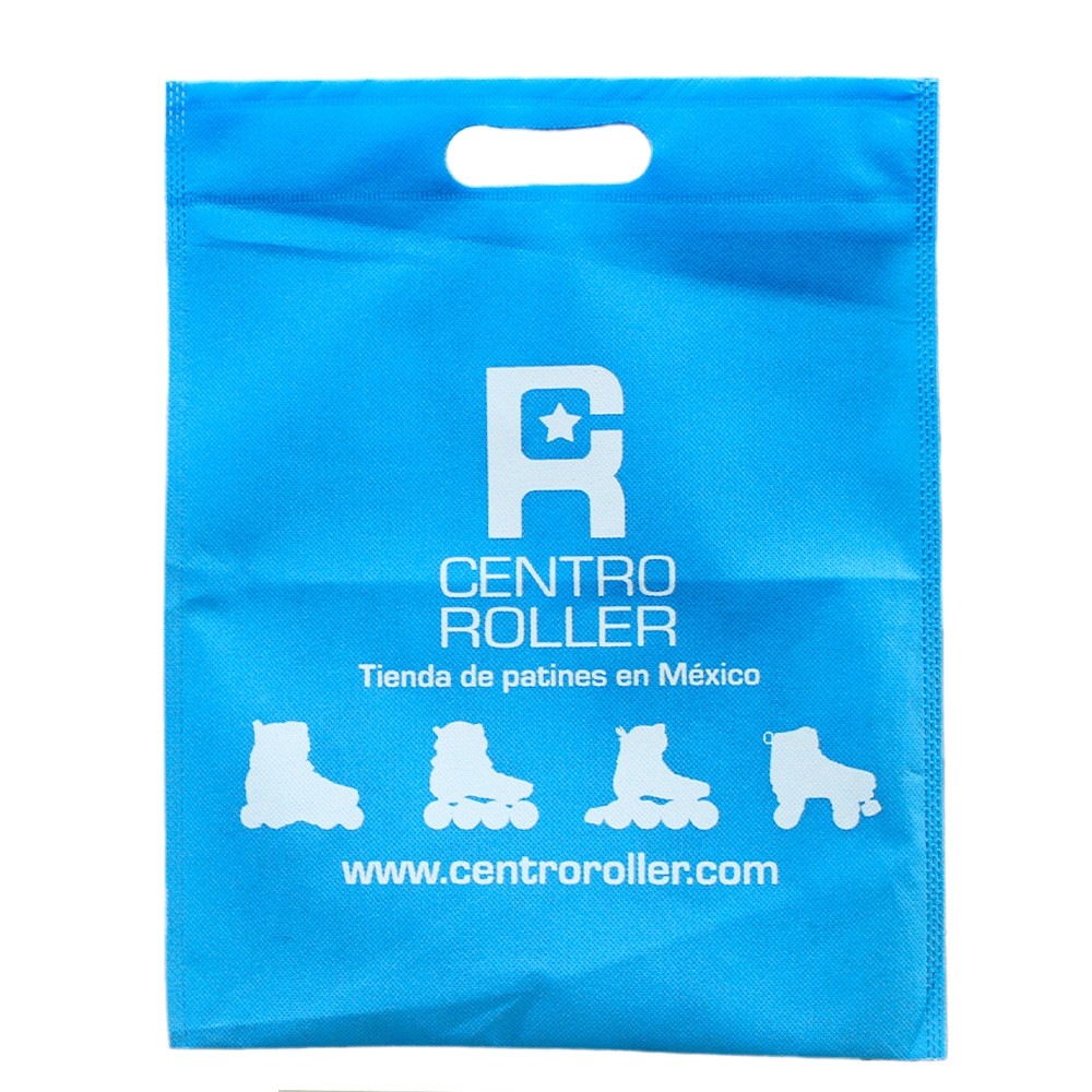 Bolsa Ecológica Centro Roller Azul Pequeña