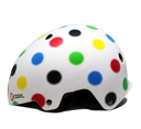 Casco X Cool White Dots Kids