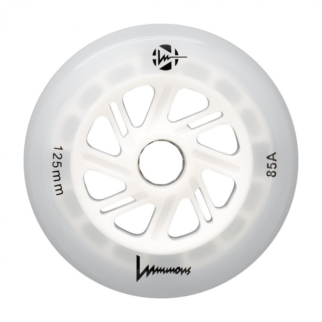 Ruedas Luminous White 125mm (3-Pack)