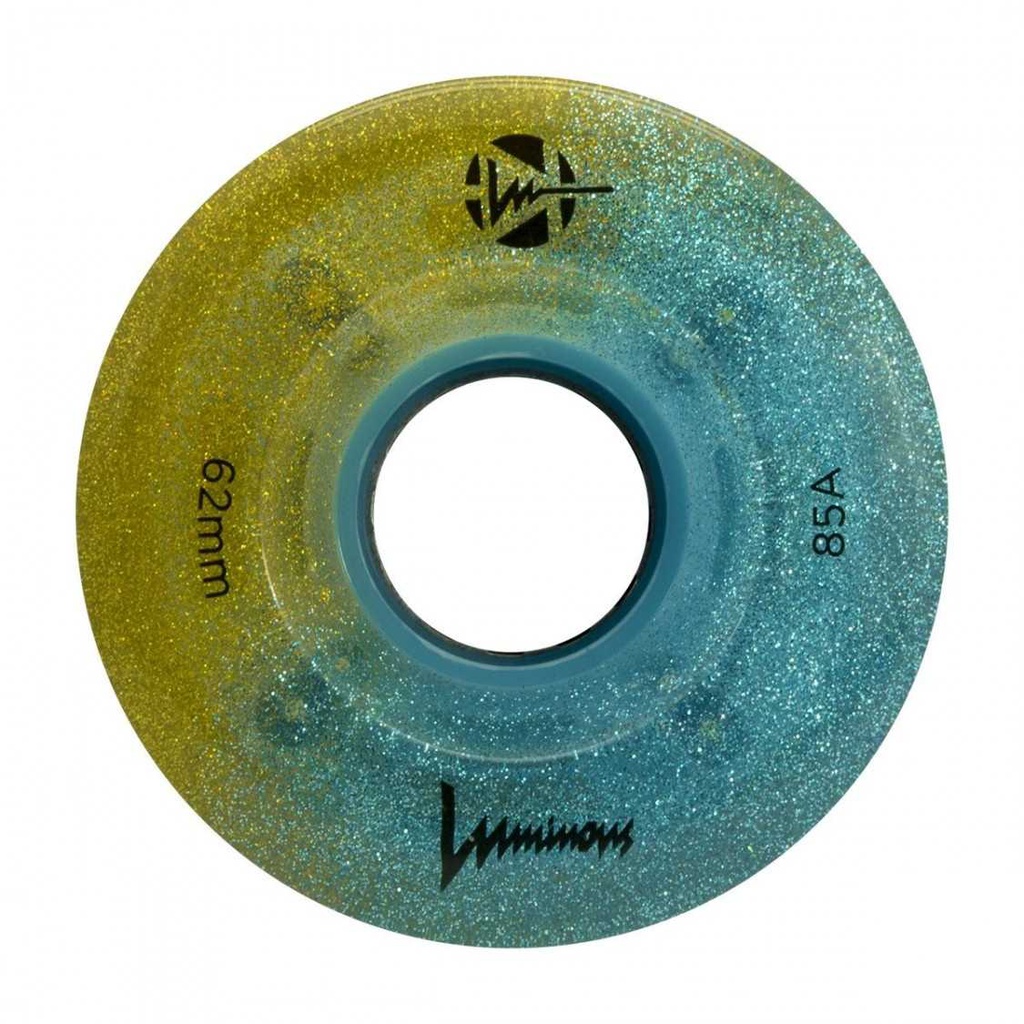 Ruedas Luminous Quads Sunny Sky 62mm (4-Pack)