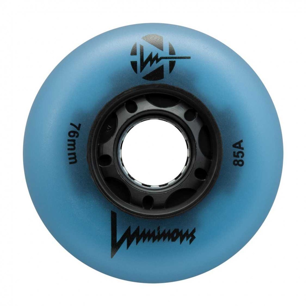 Ruedas Luminous Blue Glow 76mm (4-Pack)