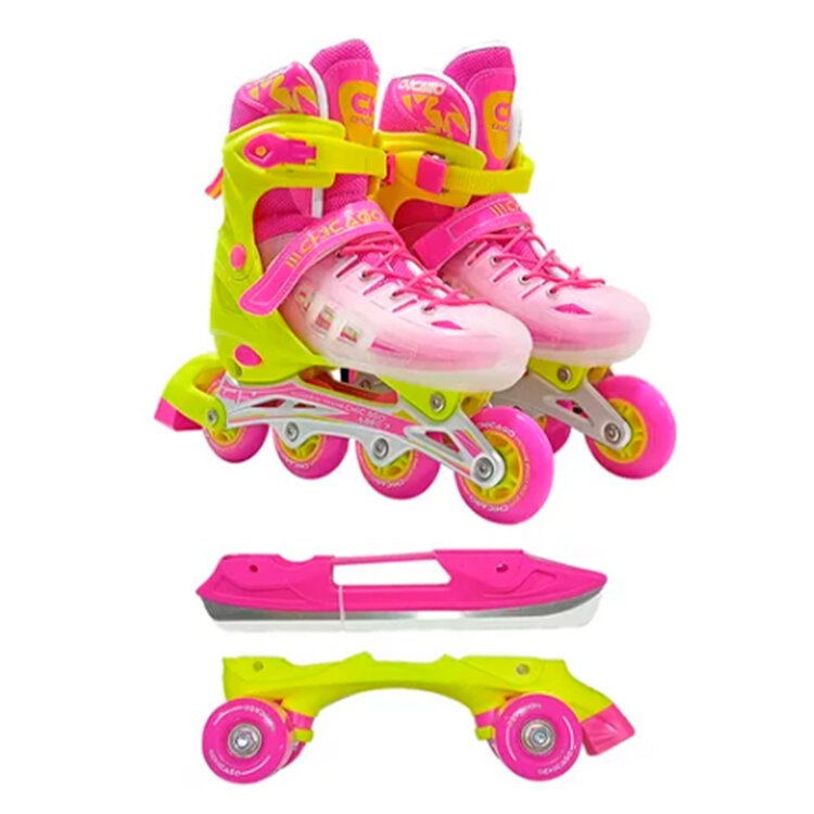 Patines ajustables 3 en 1 Chicago Pinky