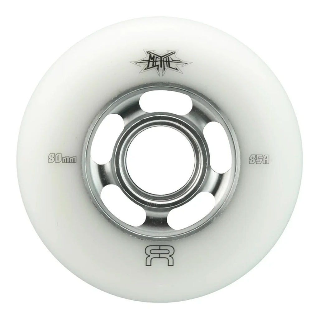 Metal Wheels 80mm/85A Natural (4-Pack)