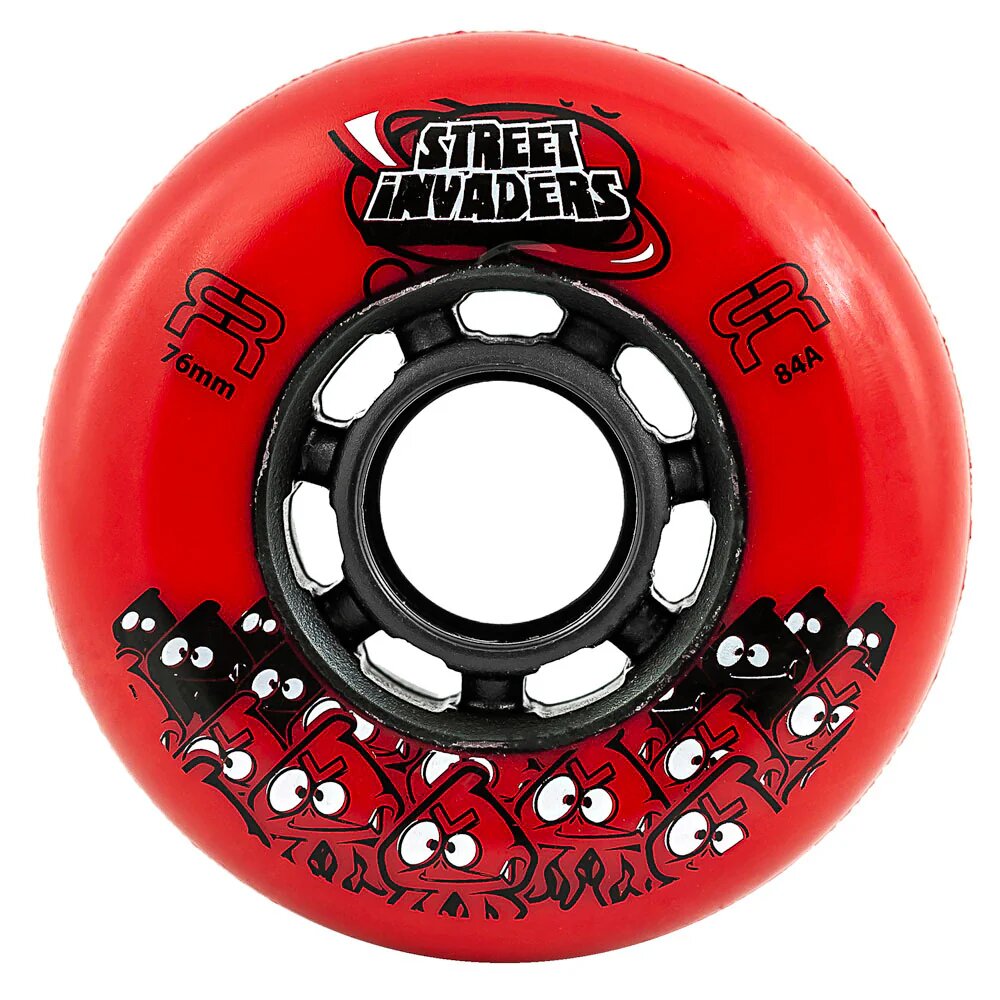 Ruedas FR Street Invaders Red 76mm (4 Pack)