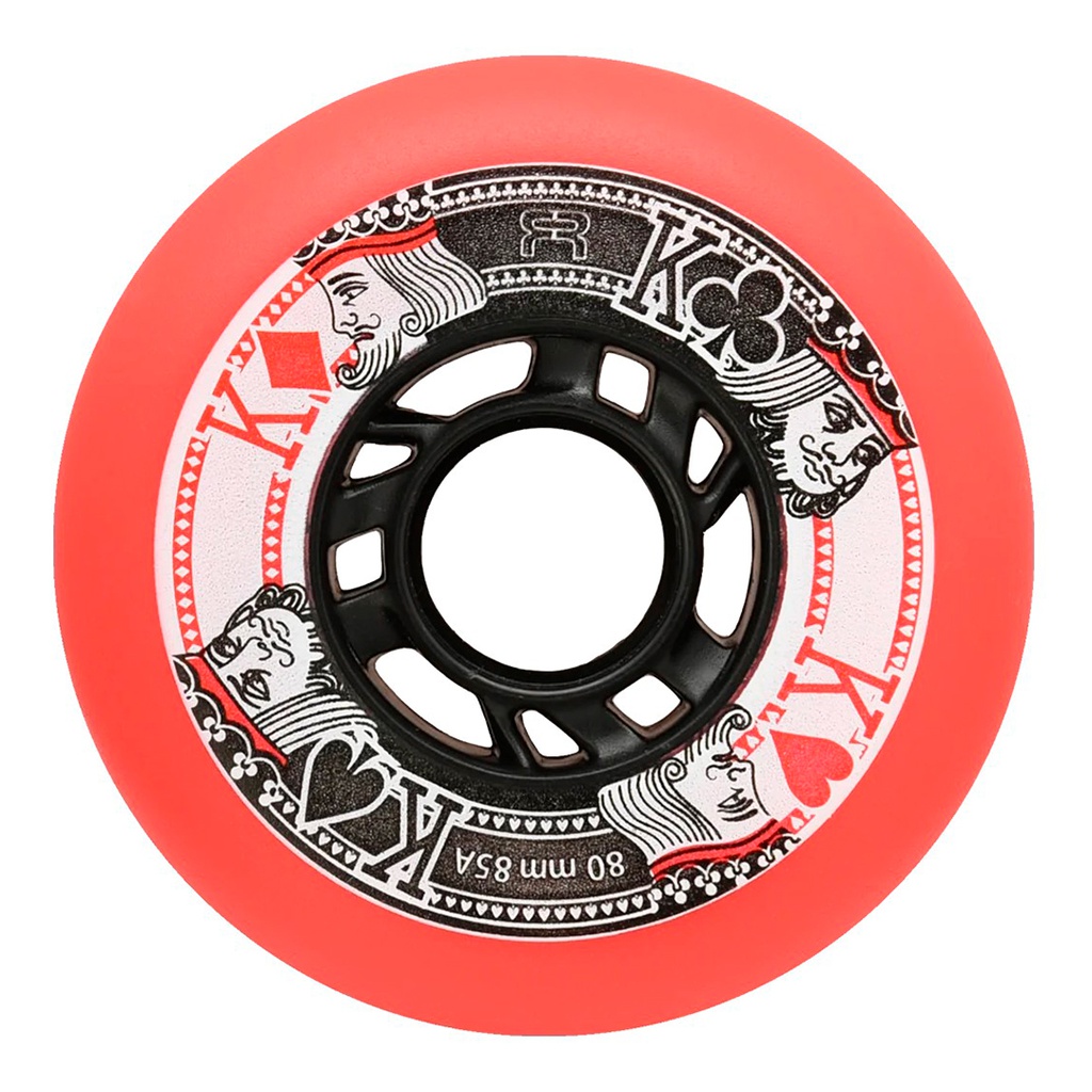 Ruedas FR Street Kings Red 80mm (4 Pack)