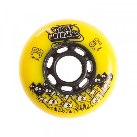 Ruedas FR Street Invaders Yellow 76mm (4 Pack)