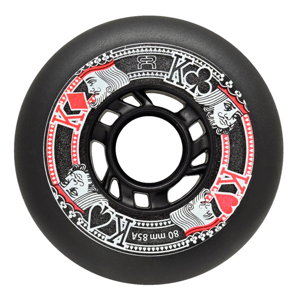 Ruedas FR Street Kings Black 80mm (4 Pack)
