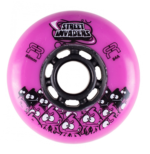 Ruedas FR Street Invaders Pink 80mm (4 Pack)