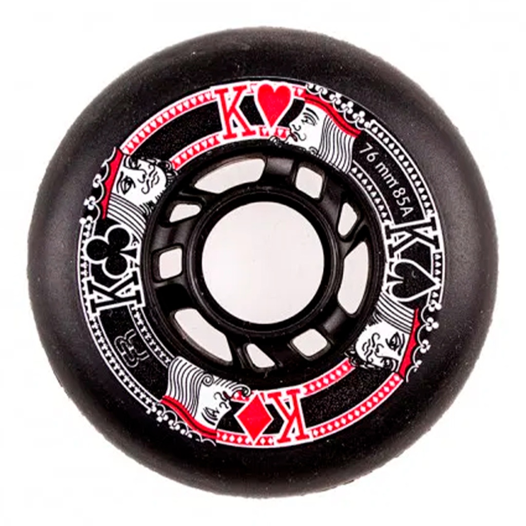Ruedas FR Street Kings Black 76mm (4 Pack)