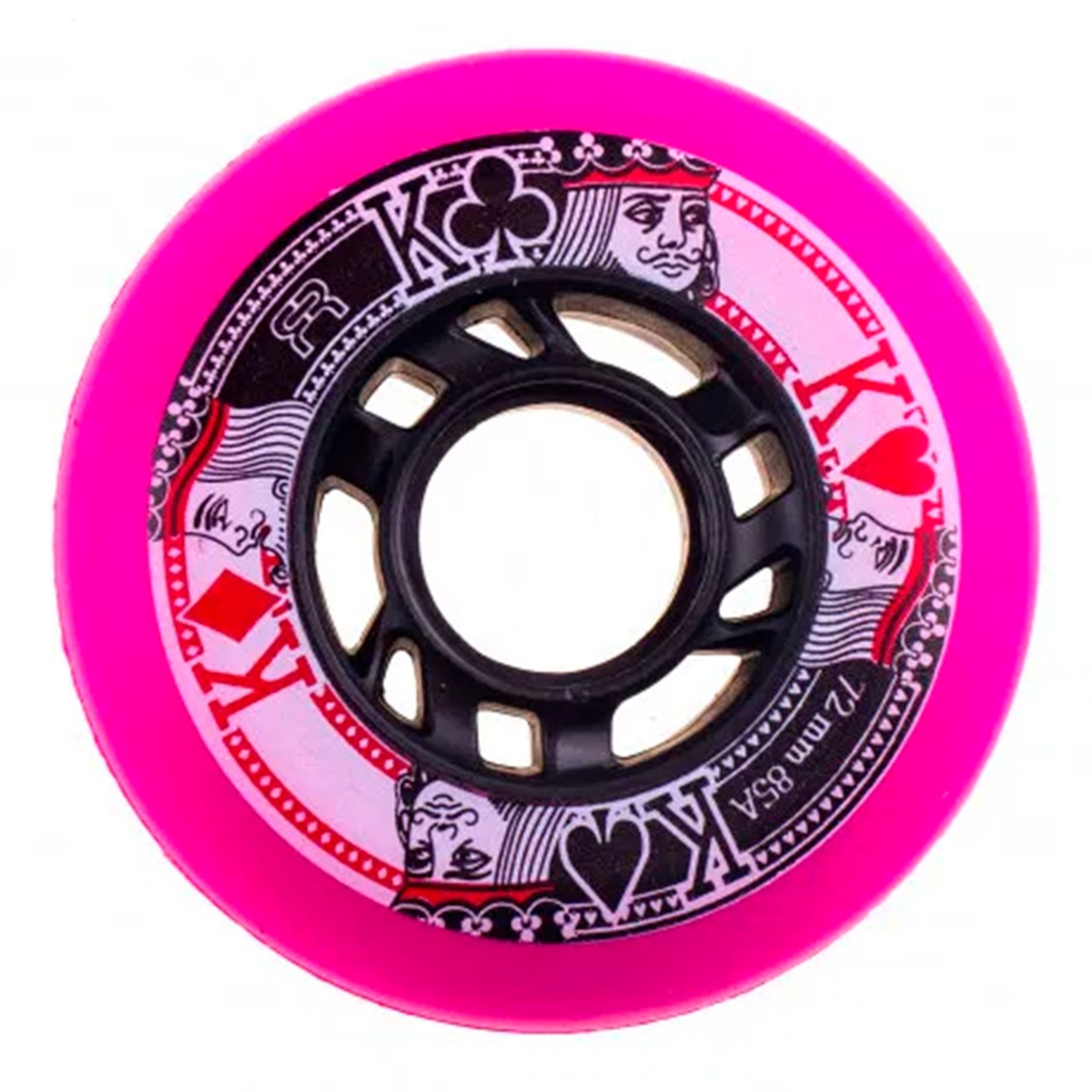 Ruedas FR Street Kings Pink 72mm (4 Pack)
