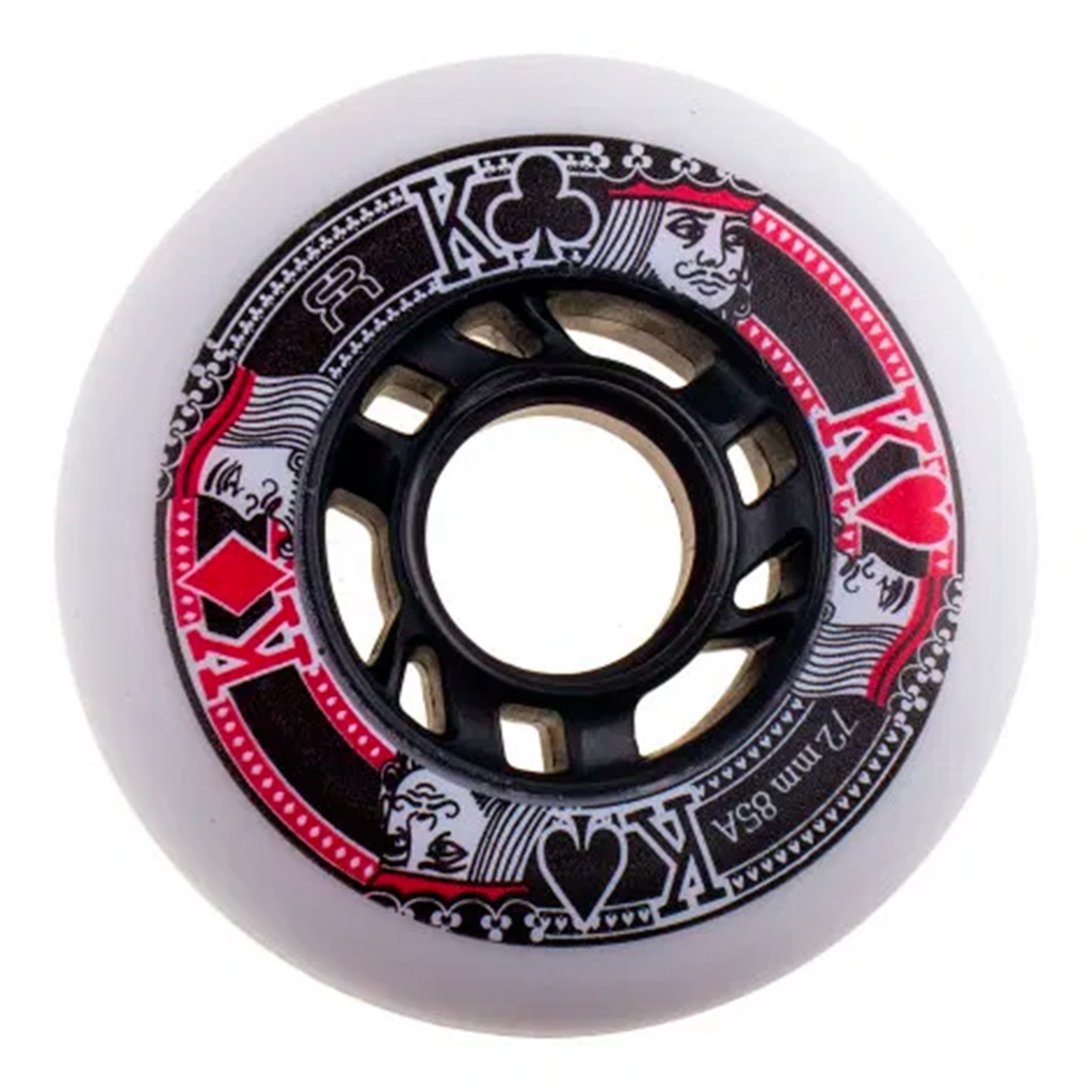 Ruedas FR Street Kings White 72mm (4 Pack)