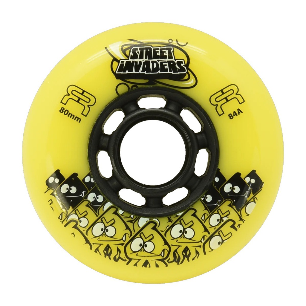 Ruedas FR Street Invaders Yellow 80mm (4 Pack)