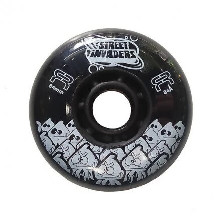 Ruedas FR Street Invaders Black 84mm (4 Pack)