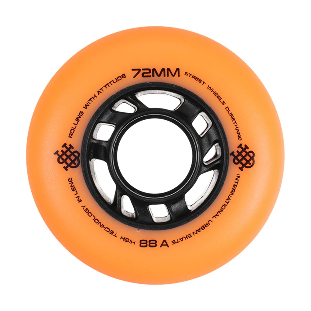 Ruedas IUS Salmón 72mm (pack 8)