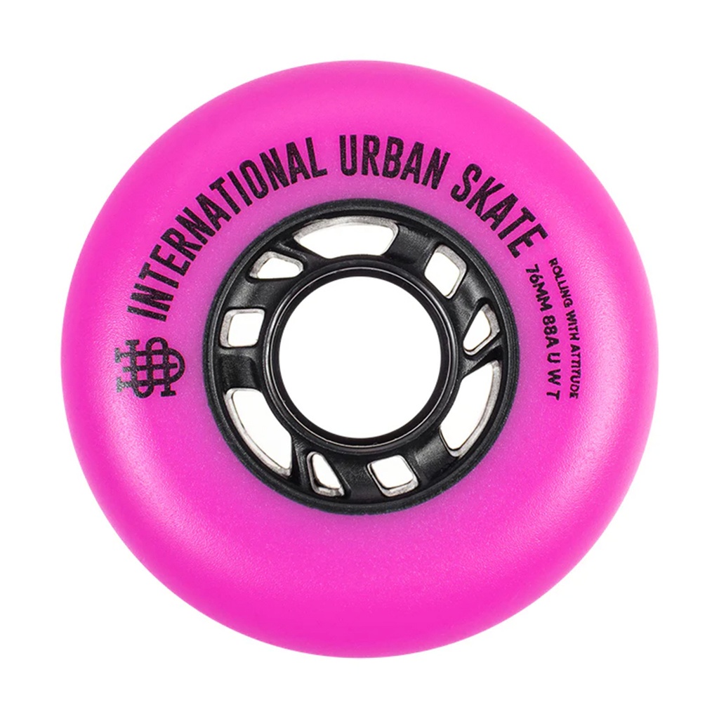 Ruedas IUS Rosa 76mm (pack 8)