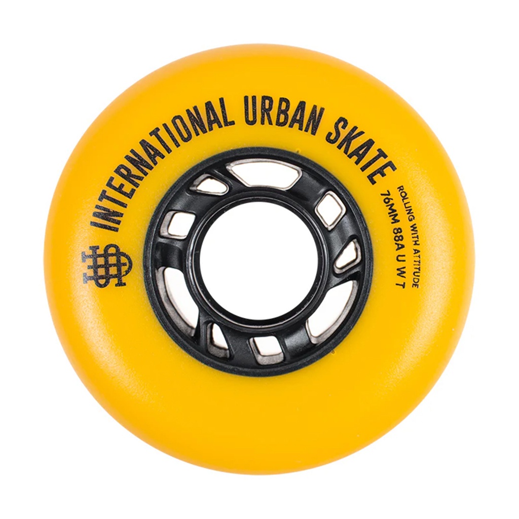 Ruedas IUS Mostaza 76mm (pack 8)
