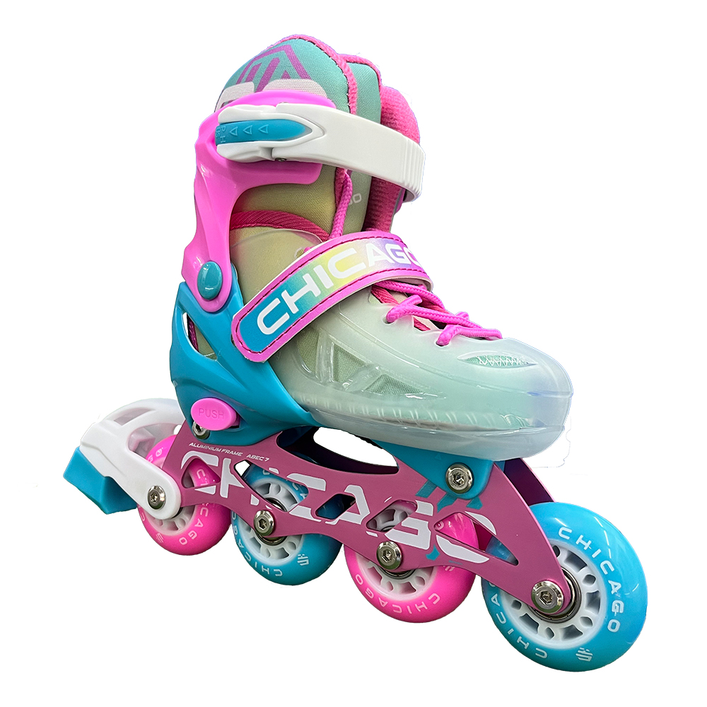 Patines Ajustables Chicago Lollipop Rosa