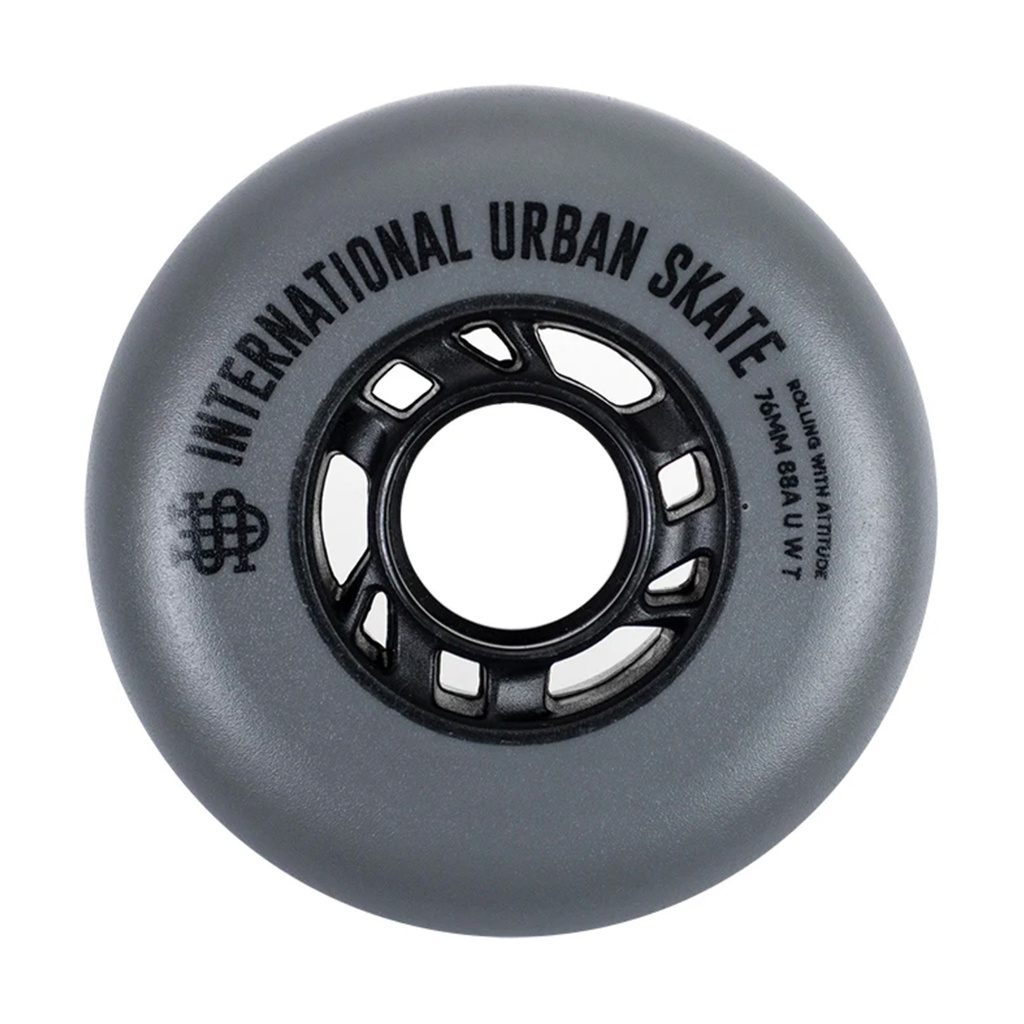 Ruedas IUS Gris 76mm (pack 8)