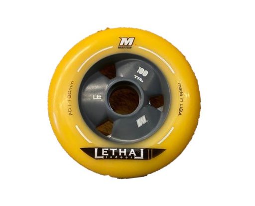 Rueda Matter Lethal TR2 Indoor Amarillo 100 mm F0