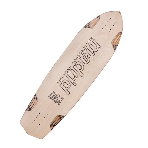 Tabla Para Patineta Madrid Top Mount Negro