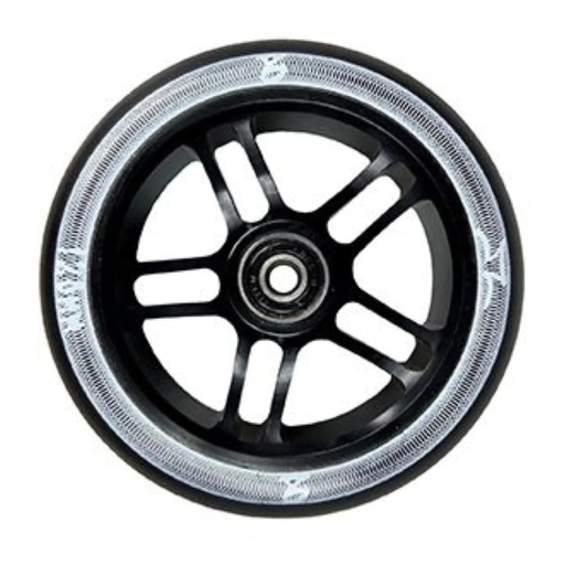 Rueda Para Scooter AO Circles Black White 120mm