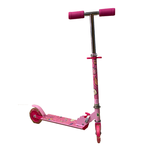 [HDL-7208] Scooter Kinene Plegable Love Rosa