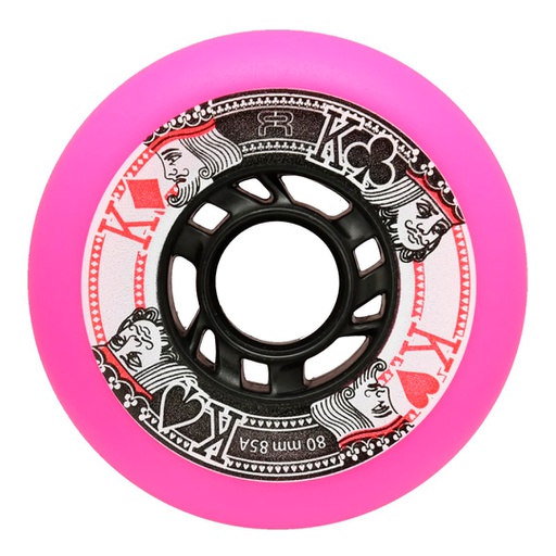 [FRWL-SK80-PK-BK] Ruedas FR Street Kings Pink 80mm (4 Pack)