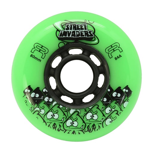 Ruedas FR Street Invaders Green 80mm (4 Pack)