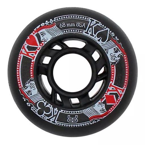[FRWL-SK68-BK-BK] Ruedas FR Street Kings Black 68mm (4 Pack)