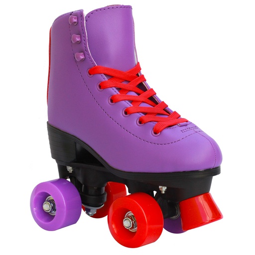 Patines Raxe Retro Roll Morado/Rojo