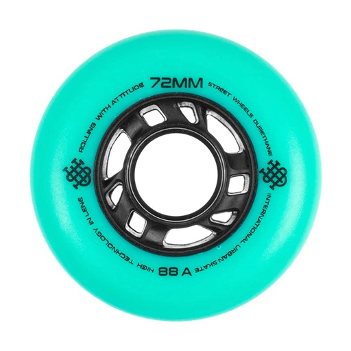 Ruedas IUS Aqua 72mm (pack 8)