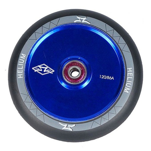 [BLU/120] Rueda Para Scooter AO Helium Blue 120mm
