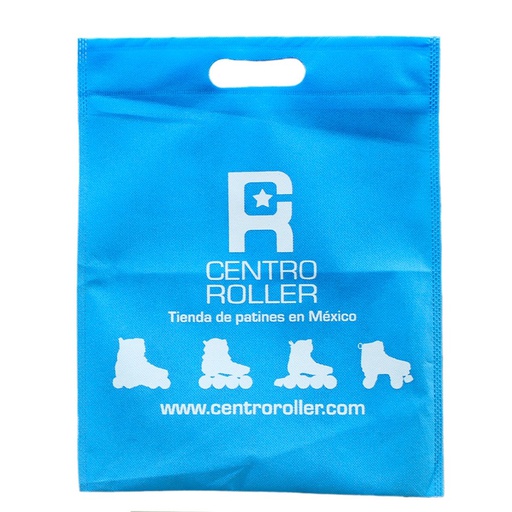 Bolsa Ecológica Centro Roller Azul Pequeña