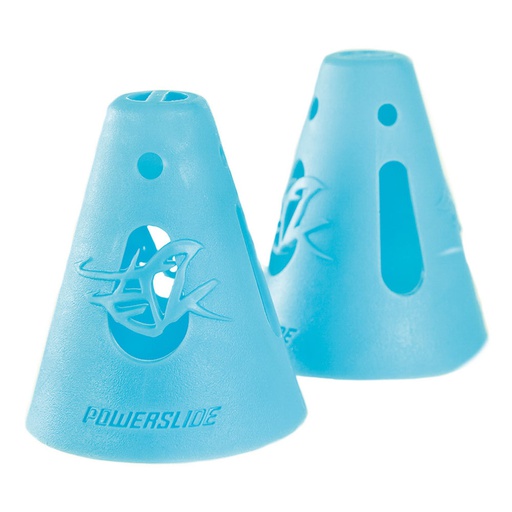 [908009/glow] Conos Powerslide Para Slalom Azul Glow (10 Pack)